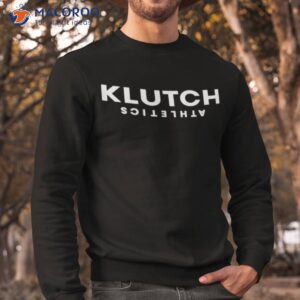 official rich paul wearing klutch athletics shirt sweatshirt