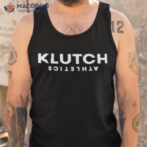 official rich paul wearing klutch athletics shirt tank top
