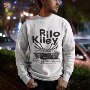 official rilo kiley and its bad news baby im bad news shirt sweatshirt