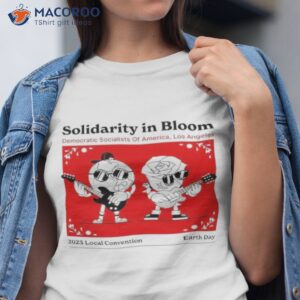 Official Solidarity In Bloom Tour DSA Los Angeles Earth Day 2023 T-Shirt