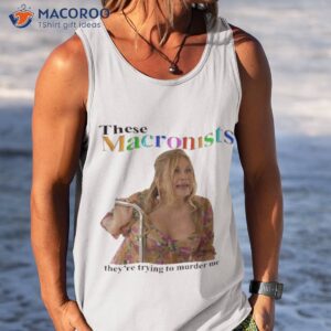 official these macronists theyre trying to murder me shirt tank top