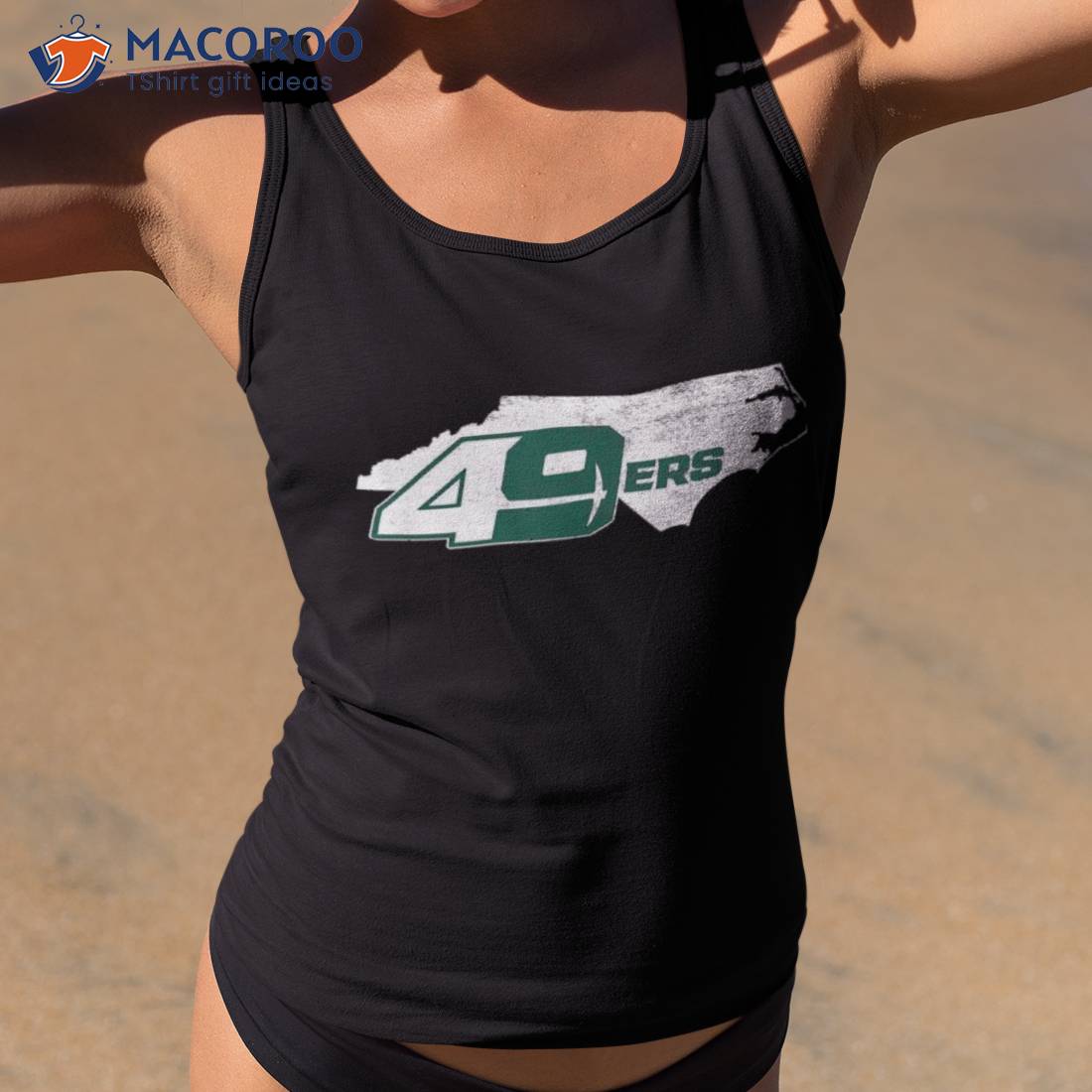 Official UNC Charlotte 49ers State Shape T-Shirt