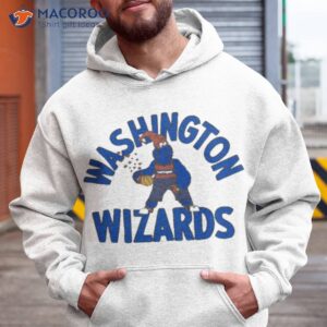 official washington wizards team mascot tri blend t shirt hoodie