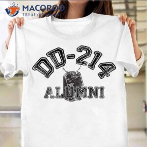 Old Retro Dog Tag Dd 214 T-Shirt