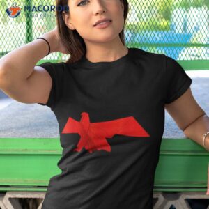 origami paper geometric falcon shirt tshirt 1