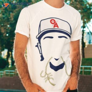 ozzie albies face shirt tshirt