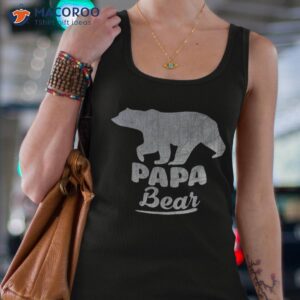 papa bear great gift for dad father grandpa shirt tank top 4