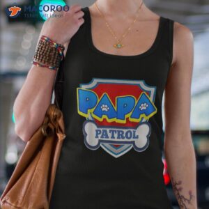 papa patrol dog funny gift birthday party shirt tank top 4