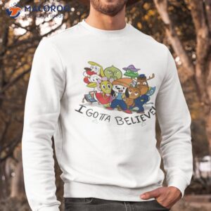 parappa the rapper i gotta believe shirt sweatshirt