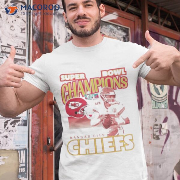 Patrick Mahomes Super Champions Of Lvii Kansas City Chiefs Shirt