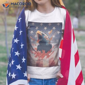 Patriotic American Eagle Flag T-Shirt