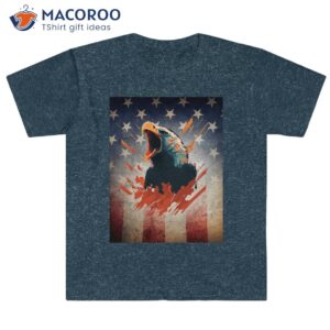 Patriotic American Eagle Flag T-Shirt