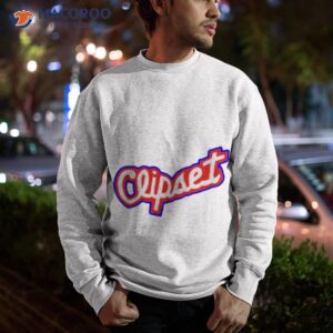 paul george wearing clipset shirt sweatshirt