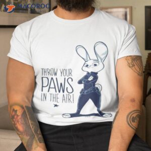 paws in the air zootopia judy hopps shirt tshirt