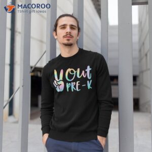 Peace Out Pre-k Graduation Class Of 2023 Kid Boy Girl Shirt 2 peace out pre k graduation class of 2023 kid boy girl shirt sweatshirt 1