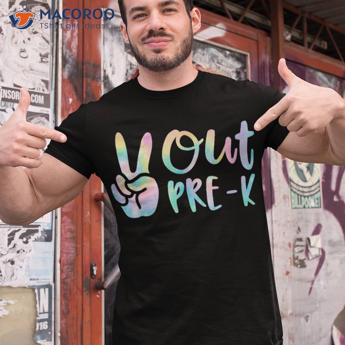 Peace Out Pre-k Graduation Class Of 2023 Kid Boy Girl Shirt Peace Out Pre-k Graduation Class Of 2023 Kid Boy Girl Shirt