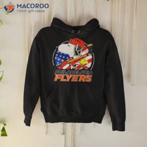 philadelphia flyers ice hockey snoopy and woodstock nhl shirt hoodie