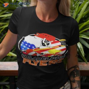 Philadelphia Flyers Ice Hockey Snoopy And Woodstock Nhl Shirt