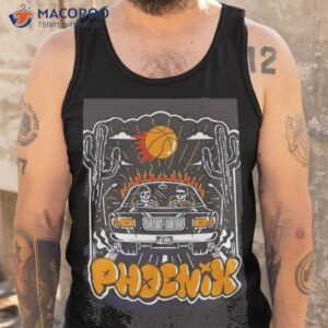 phoenix suns playoff skeleton shirt tank top