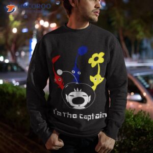 pikmin im the captain shirt sweatshirt