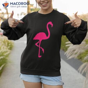 pink flamingo shirt sweatshirt 1