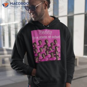 Pink Graphic Daddy Is State Of Mind Pedro Pascal Shirt 1 pink graphic daddy is state of mind pedro pascal shirt hoodie 1