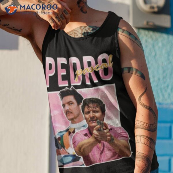 Pink Guy Pedro Pascal Daddy Vinage Shirt