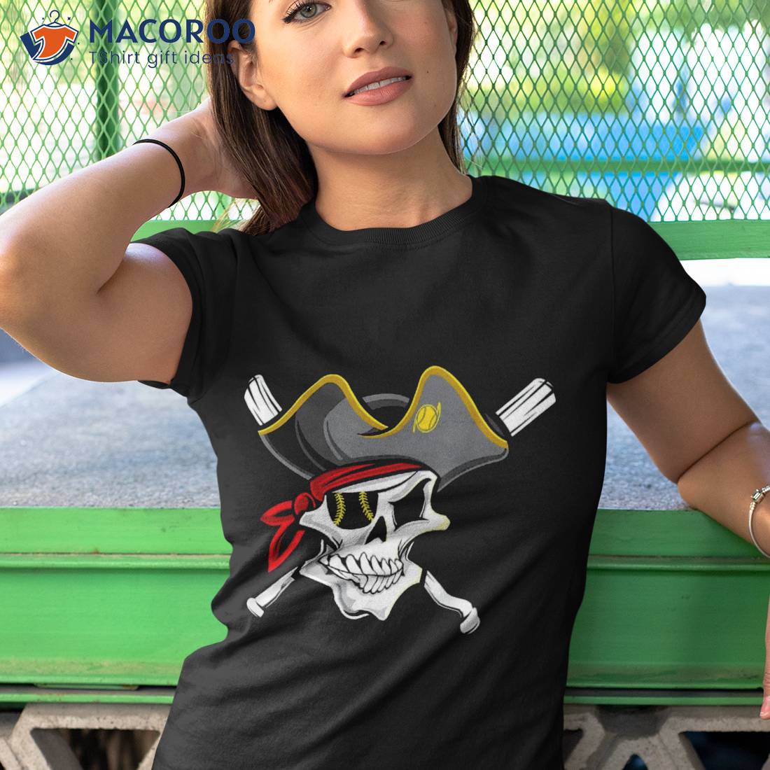 Skeleton Pittsburgh Pirates Baseball Shirt