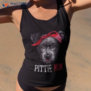 pittie mom pitbull dog lovers mothers day gift shirt tank top 2