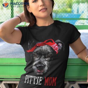 pittie mom pitbull dog lovers mothers day gift shirt tshirt 1