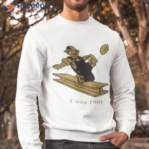 pittsburgh steelers circa 1961 shirt sweatshirt