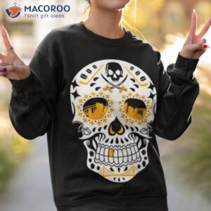 pittsburgh sugar skull t shirt sweatshirt 2