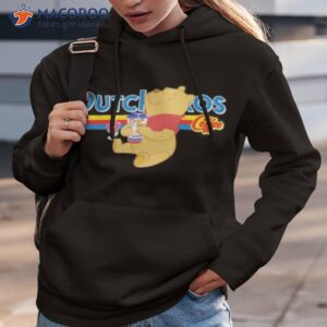 pooh dutch bros coffee shirt hoodie 3