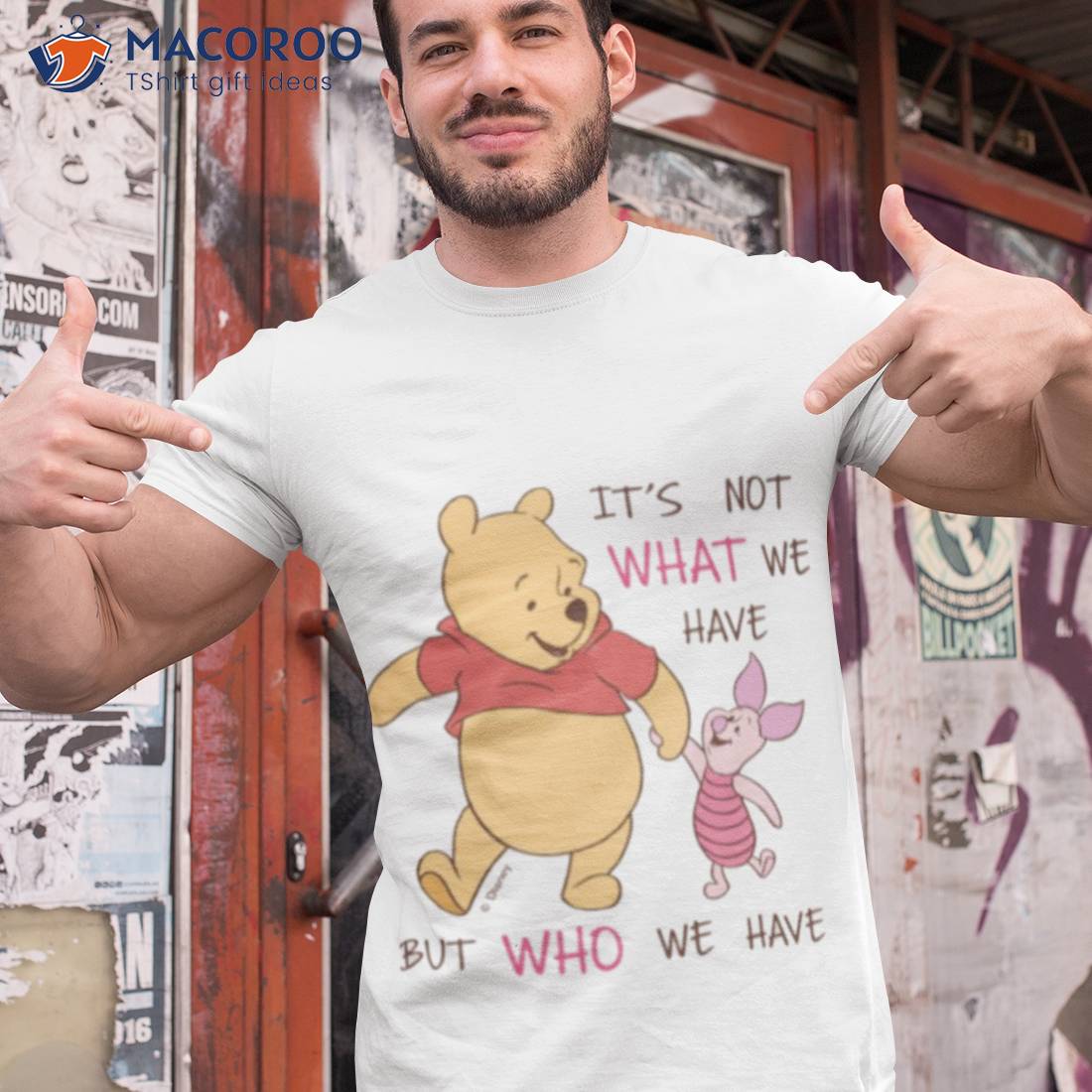 Pooh & Piglet It’s Not What We Have Quote Baby Shirt Pooh & Piglet It’s Not What We Have Quote Baby Shirt