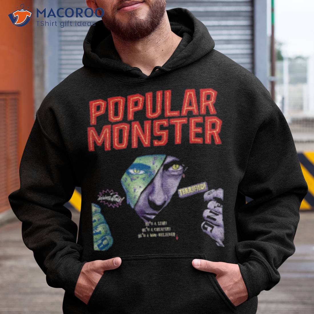 Popular discount monster hoodie