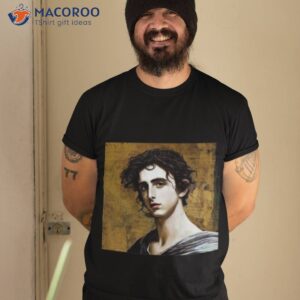 Portrait Of Timothée Chalamet Painting By Michelangelo Da Vinci Shirt