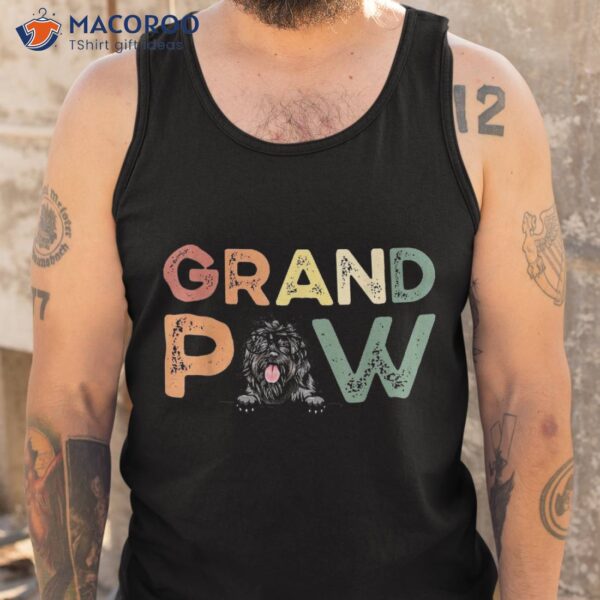 Portugese Water Dog Grandpa Shirt With Names Father’s Day T-Shirt, Cricut Gifts For Dad