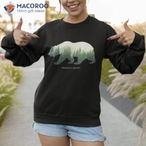 preserve amp amp protect shirt vintage national park bear sweatshirt