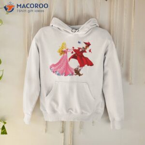 princess aurora and forest animals sleeping beauty shirt hoodie