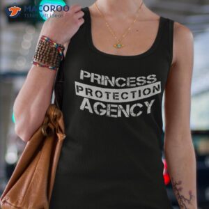 princess protection agency shirt for fathers and daughters tank top 4