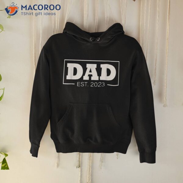 Promoted To Dad 2023 T-Shirt, Gift For New Dad From Friend