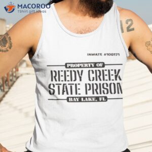 property of reedy creek state prison shirt tank top 3