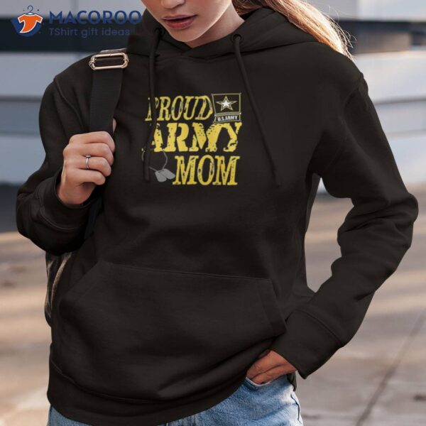 Proud Army Mom Shirt Military Pride, Gifts For My Mom