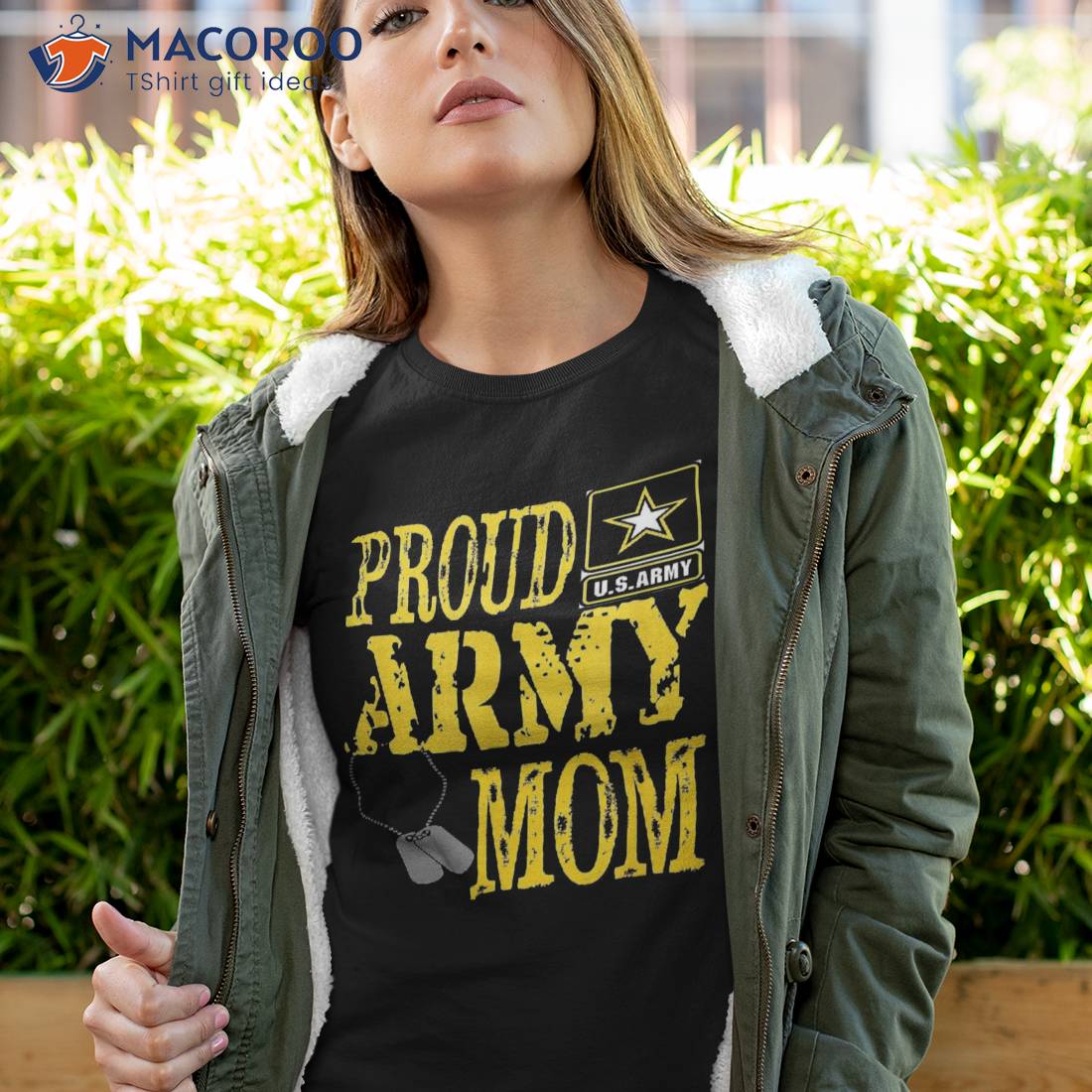 Proud Army Mom Shirt Military Pride, Gifts For My Mom
