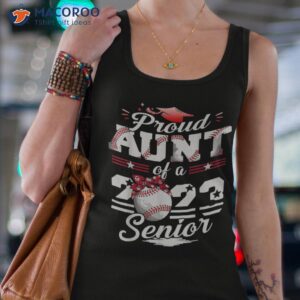 proud aunt of a 2023 senior baseball softball graduate shirt tank top 4