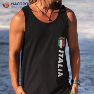 proud italian italia design soccer jersey style shirt tank top