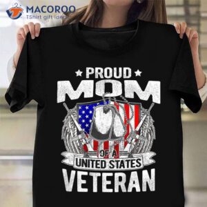 Proud Mom Of A Us Veteran T-Shirt