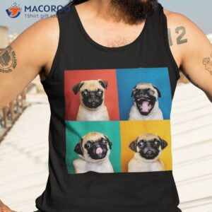 pug puppy portrait photos carlino for dog lovers shirt tank top 3