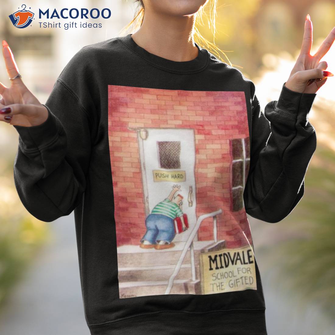 Push Hard Midvale School For The Gifted Shirt Push Hard Midvale School For The Gifted Shirt