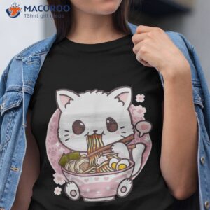 ra cat kawaii anime lovers neko shirt tshirt